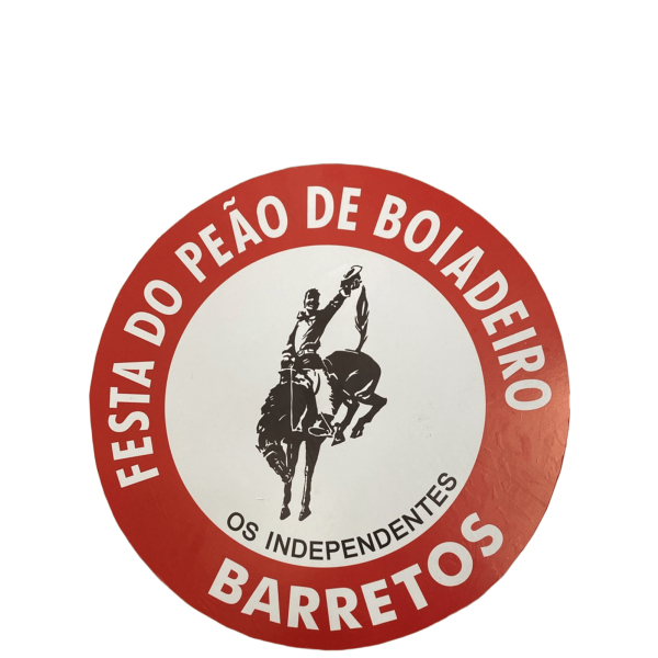 ADESIVO PEQUENO FESTA DO PEÃO DE BARRETOS 10X10