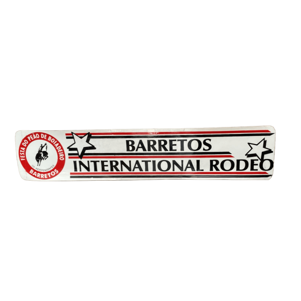 ADESIVO BARRETOS INTERNATIONAL 21X4CM