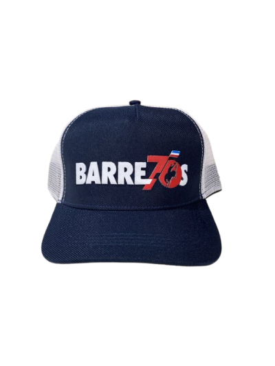 BONE 70 ANOS AZUL MARINHO/BRANCO