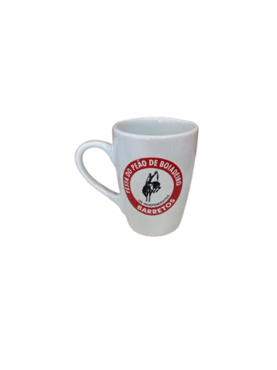 CANECA CERAMICA FESTA DO PEÃO LONGA 220ML