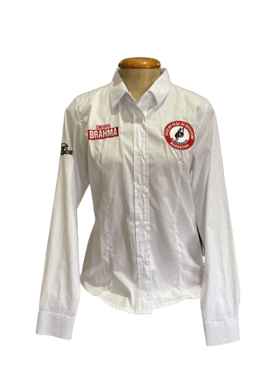 CAMISETE FEM M/L OFICIAL ROSETA 5993 / M / BRANCA